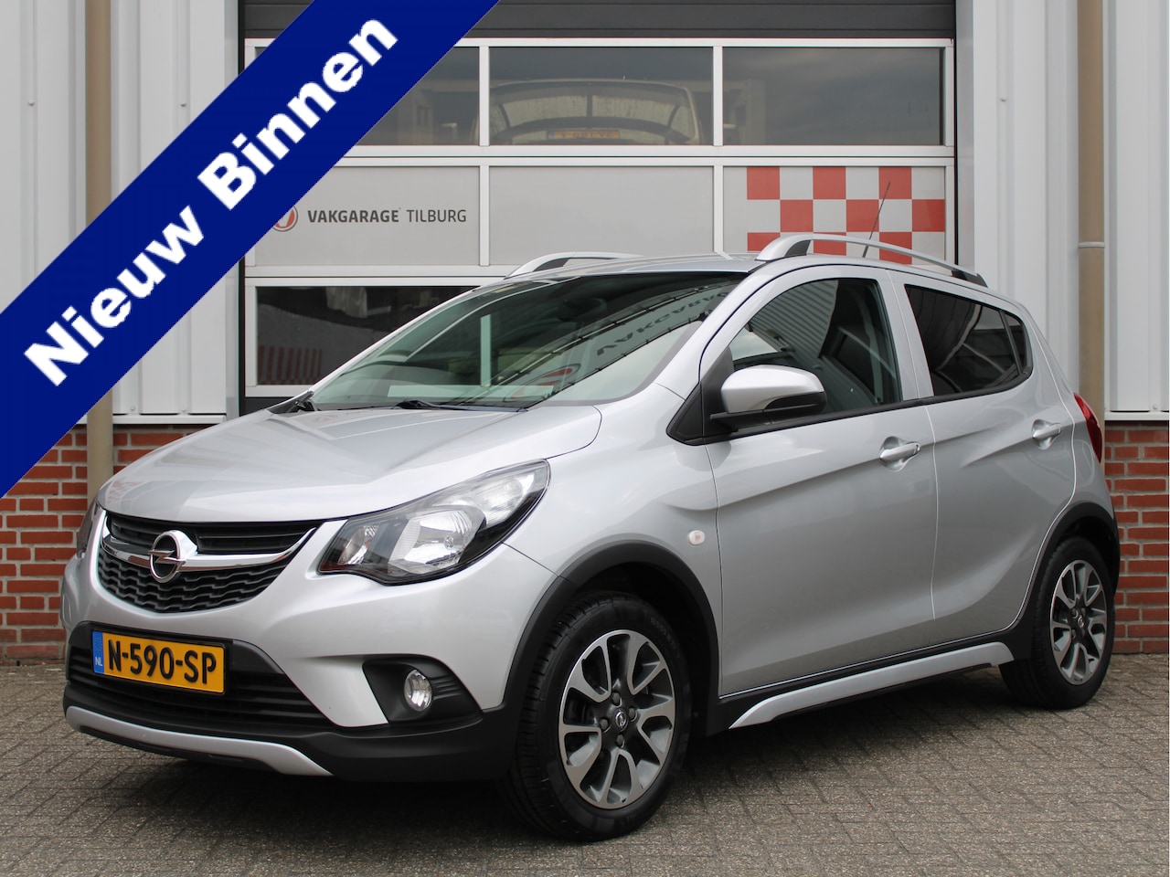 Opel Karl - 1.0 Rocks Online Edition /Cruise control/CV/Apple carplay/Android auto/Bluetooth/15'LM/ISO - AutoWereld.nl