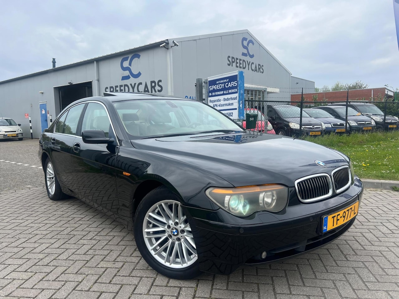 BMW 7-serie - 735i V8 Xenon Leer Automaat Navi LMV Zwart - AutoWereld.nl