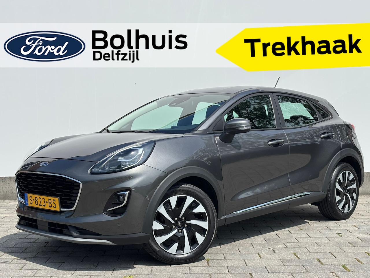 Ford Puma - EcoBoost Hybrid 125 pk Titanium | Camera | Navi | LED | Parkeersens. V+A | 100% dealer ond - AutoWereld.nl