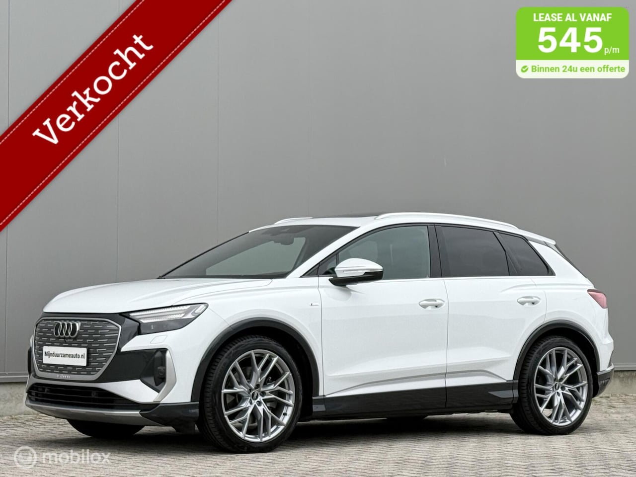 Audi Q4 e-tron - 40 77 kWh - S-Line - 21 inch - panorama dak - AutoWereld.nl