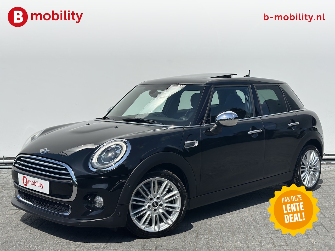 MINI Cooper - 1.5 Chili 5-Drs. Automaat Panoramadak Harman-Kardon | Sportstoelen | Stoelverwarming | LED - AutoWereld.nl