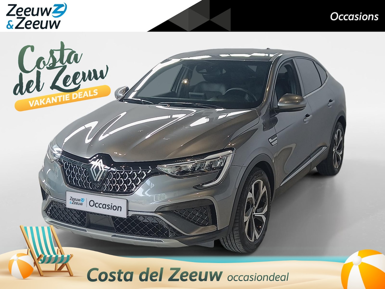 Renault Arkana - 1.6 E-Tech full hybrid 145 techno *Automaat*Navi+Camera*Cruise Control*Climate Control*ETC - AutoWereld.nl