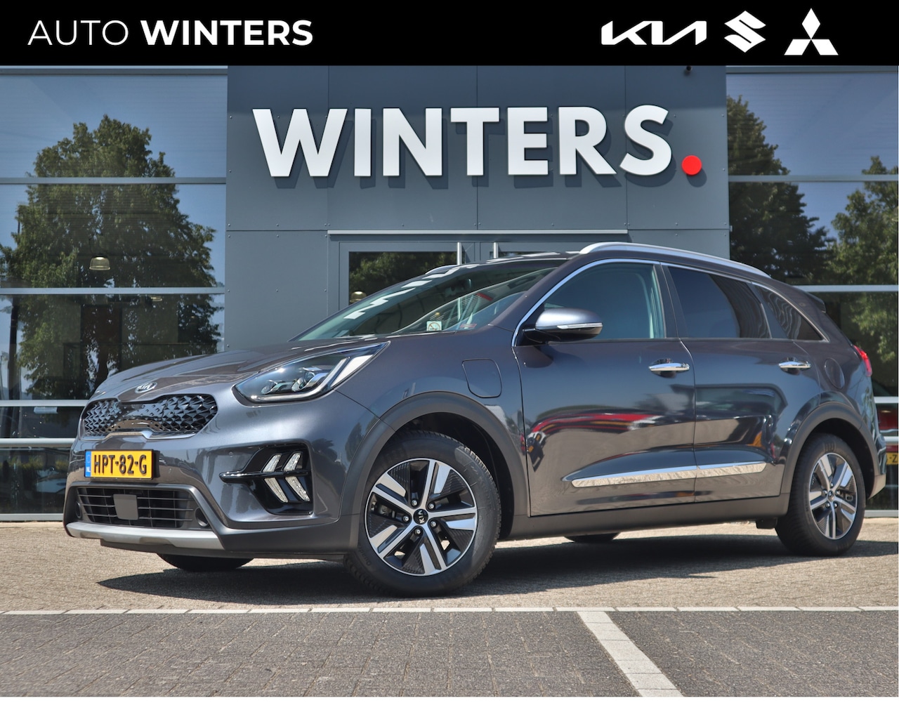 Kia Niro - 1.6 GDi PHEV ExecutiveLine | Cruise Control Adaptief | Navigatie | Camera | Leder | StoelV - AutoWereld.nl