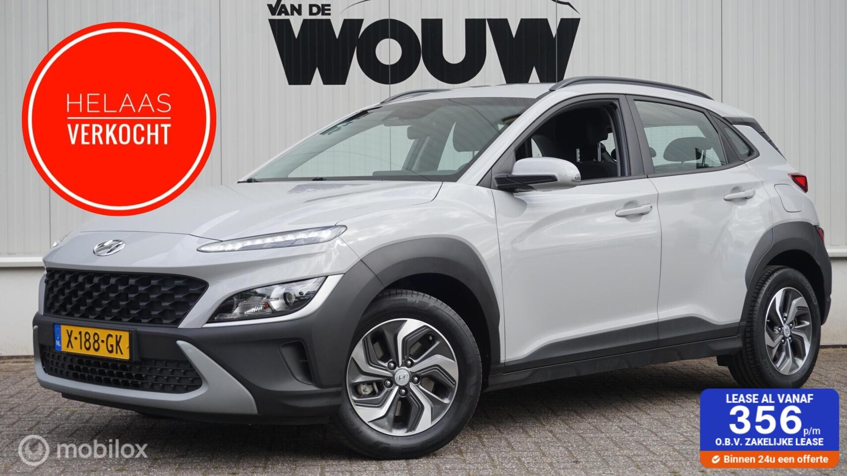 Hyundai Kona - 1.6 GDI HEV Comfort Smart Navigatie | Trekhaak - AutoWereld.nl