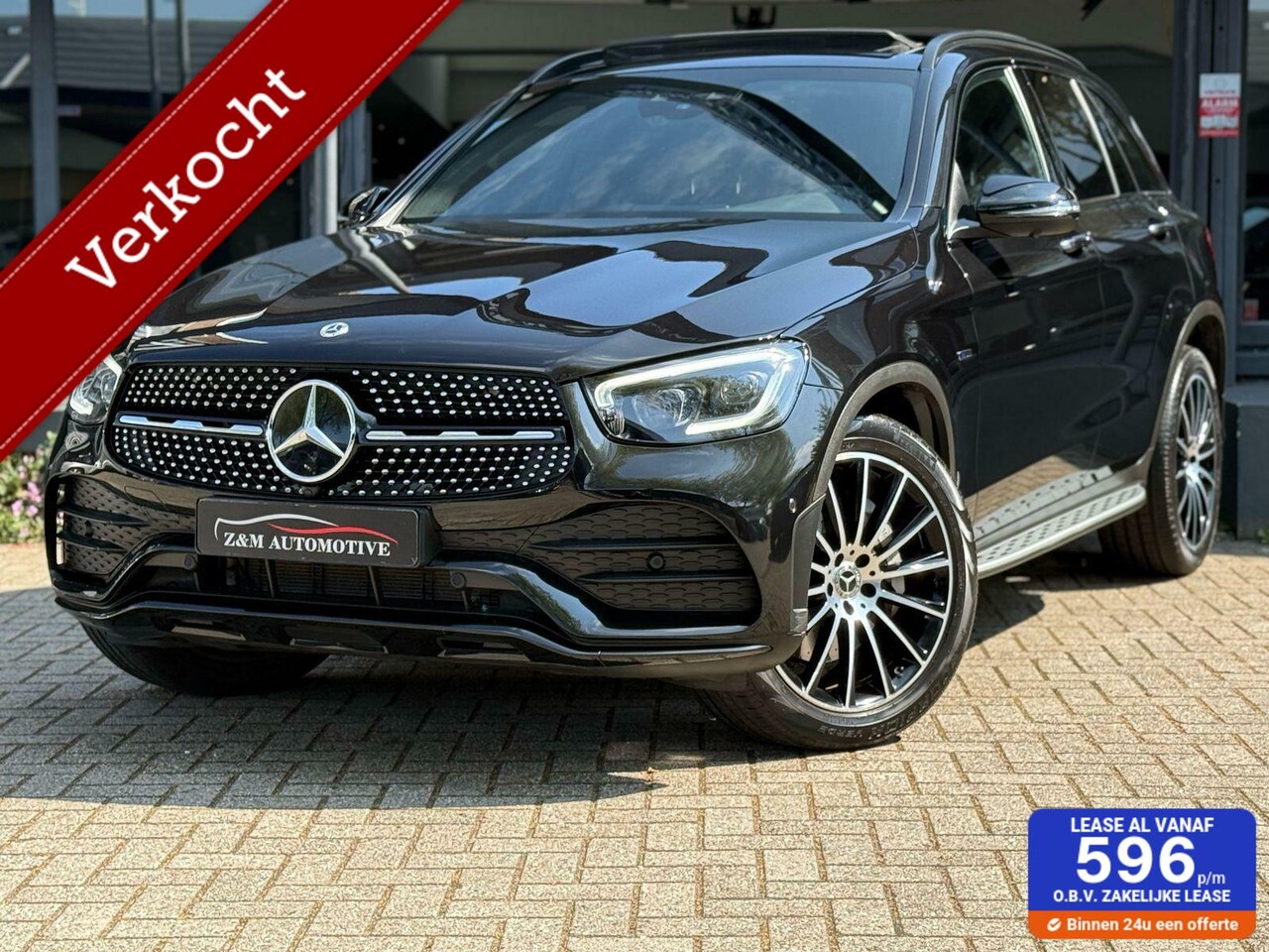 Mercedes-Benz GLC-klasse - 300e 4MATIC AMG Aut*Pano*Led*360*Burmes. - AutoWereld.nl