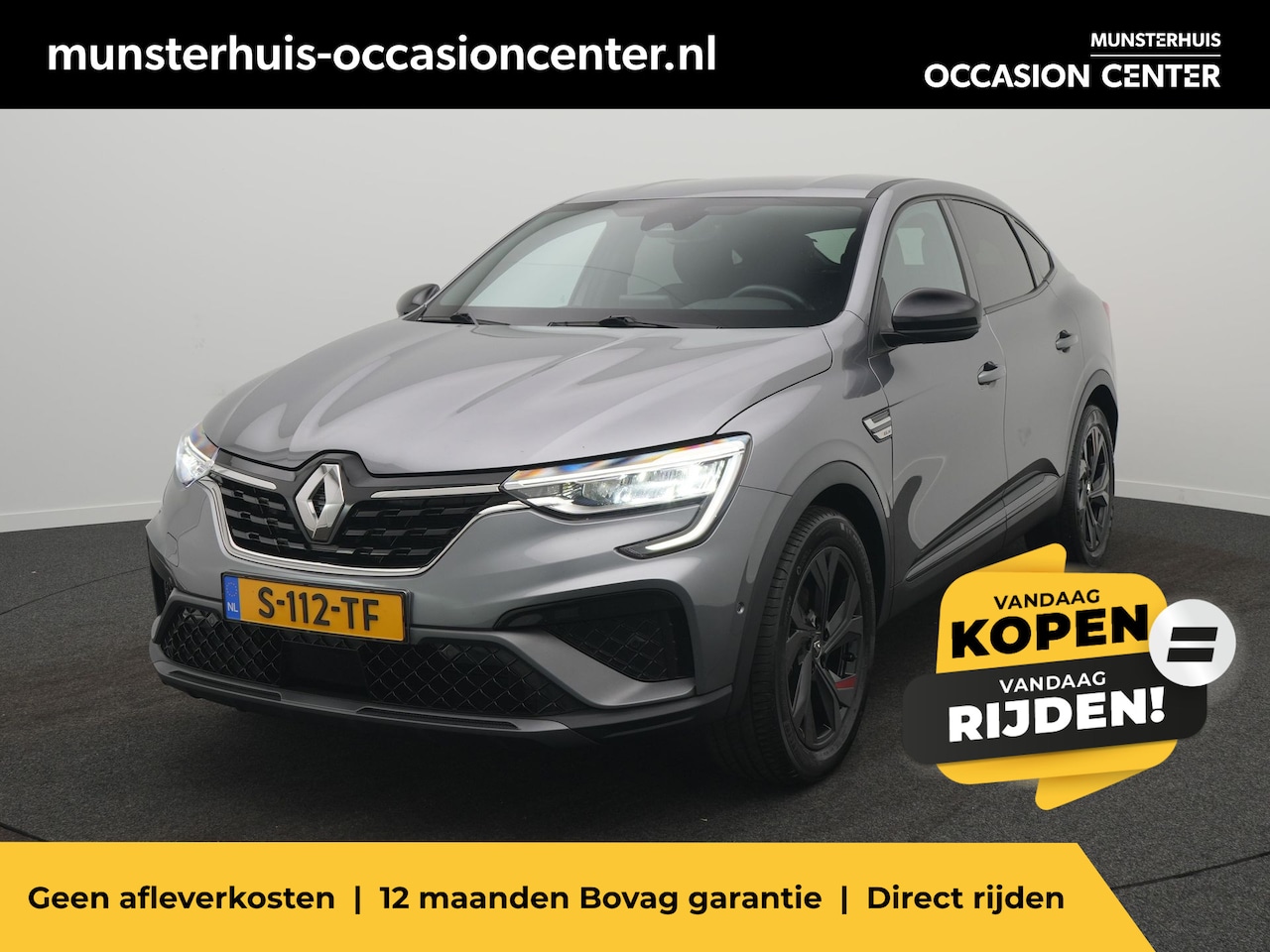 Renault Arkana - 1.6 E-Tech Hybrid 145 R.S. Line - RIJKLAARPRIJS - Trekhaak - Achteruitrijcamera - Dealeron - AutoWereld.nl