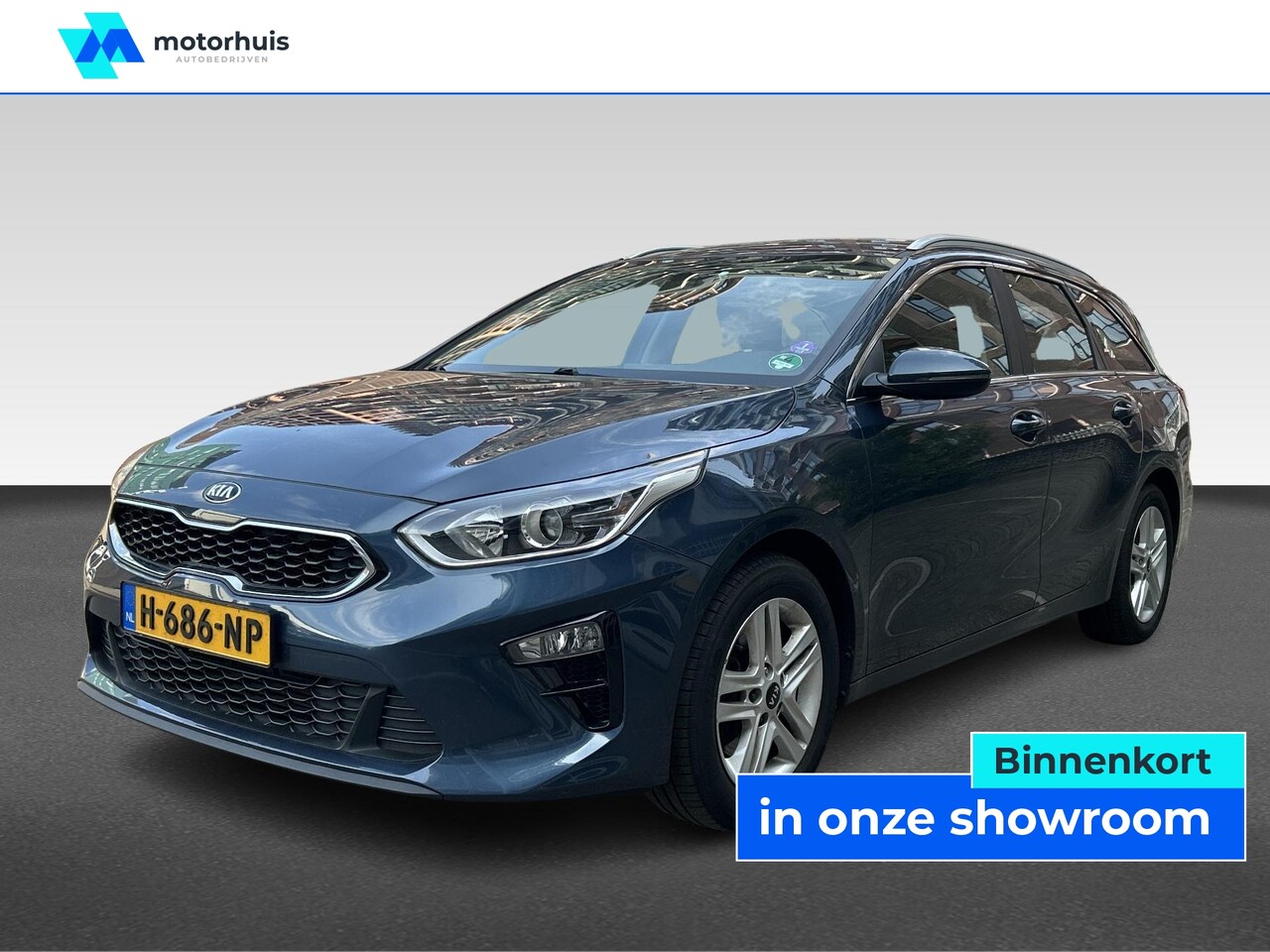 Kia Cee'd Sportswagon - Ceed Sw 1.4 T-GDi 140PK AUTOMAAT DYNAMIC PLUSLINE NAVI ECC NAP - AutoWereld.nl