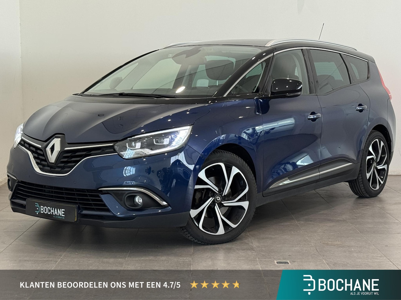Renault Grand Scénic - 1.3 TCe 160 EDC Bose 7p. | 7-persoons | Trekhaak 1.850 KG | Head-Up Display - AutoWereld.nl