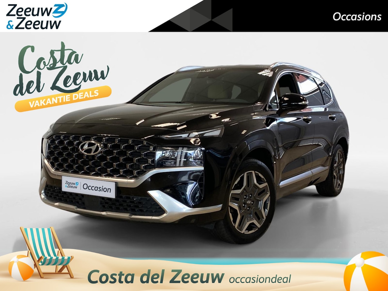 Hyundai Santa Fe - 1.6 PLUG IN HYBRID | PREMIUM | AUTOMAAT | TREKHAAK | - AutoWereld.nl