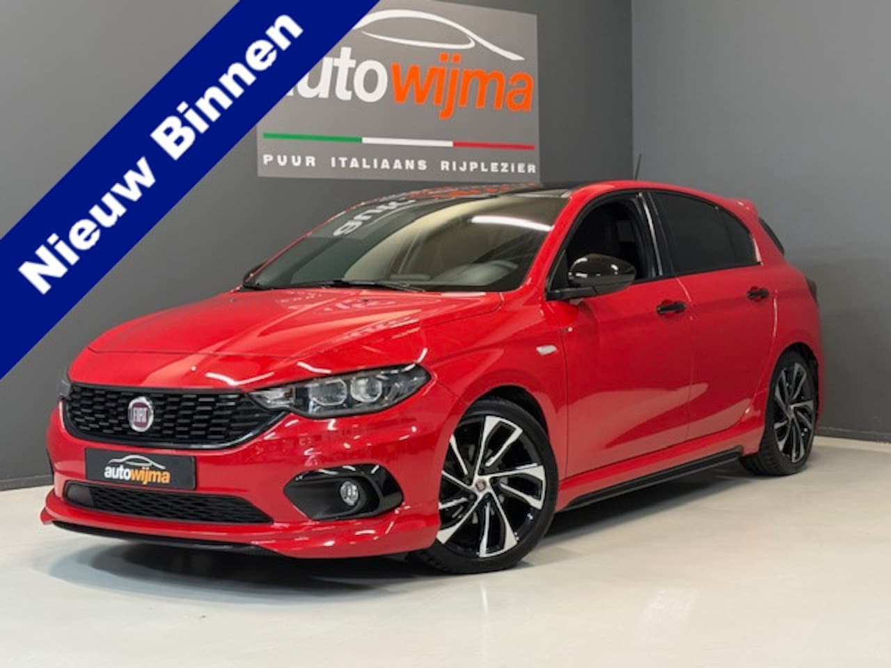 Fiat Tipo - 1.4 T-Jet 120pk 16v S-Design met Sport pakket! Unieke uitvoering, adaptive cruise, Xenon, - AutoWereld.nl