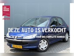 Peugeot 206 - BWJ 2001 1.4 XT 75 PK TREKHAAK / STUURBEKRACHTIGING / CENTR. VERGR. / RADIO CD / MEENEEMPR