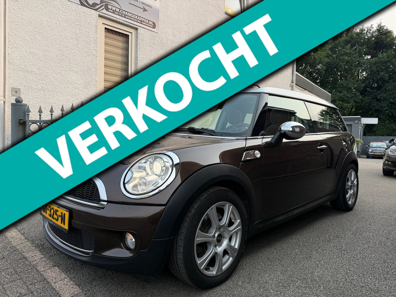 MINI Cooper S - Mini 1.6 Chili |174PK | Pano | Automaat | LED | Nieuwe APK | Hot Chocolate Metallic - AutoWereld.nl