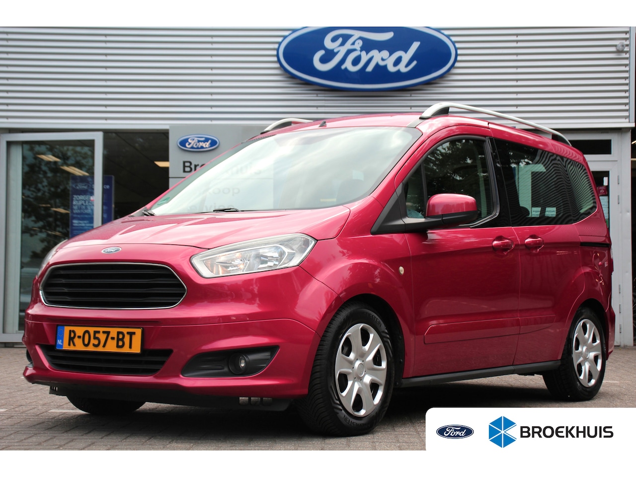 Ford Tourneo Courier - 1.0 TITANIUM | DEALER OH! | STOELVERWARMING | CLIMA | CRUISE | BLUETOOTH | PARKEERSENSOREN - AutoWereld.nl