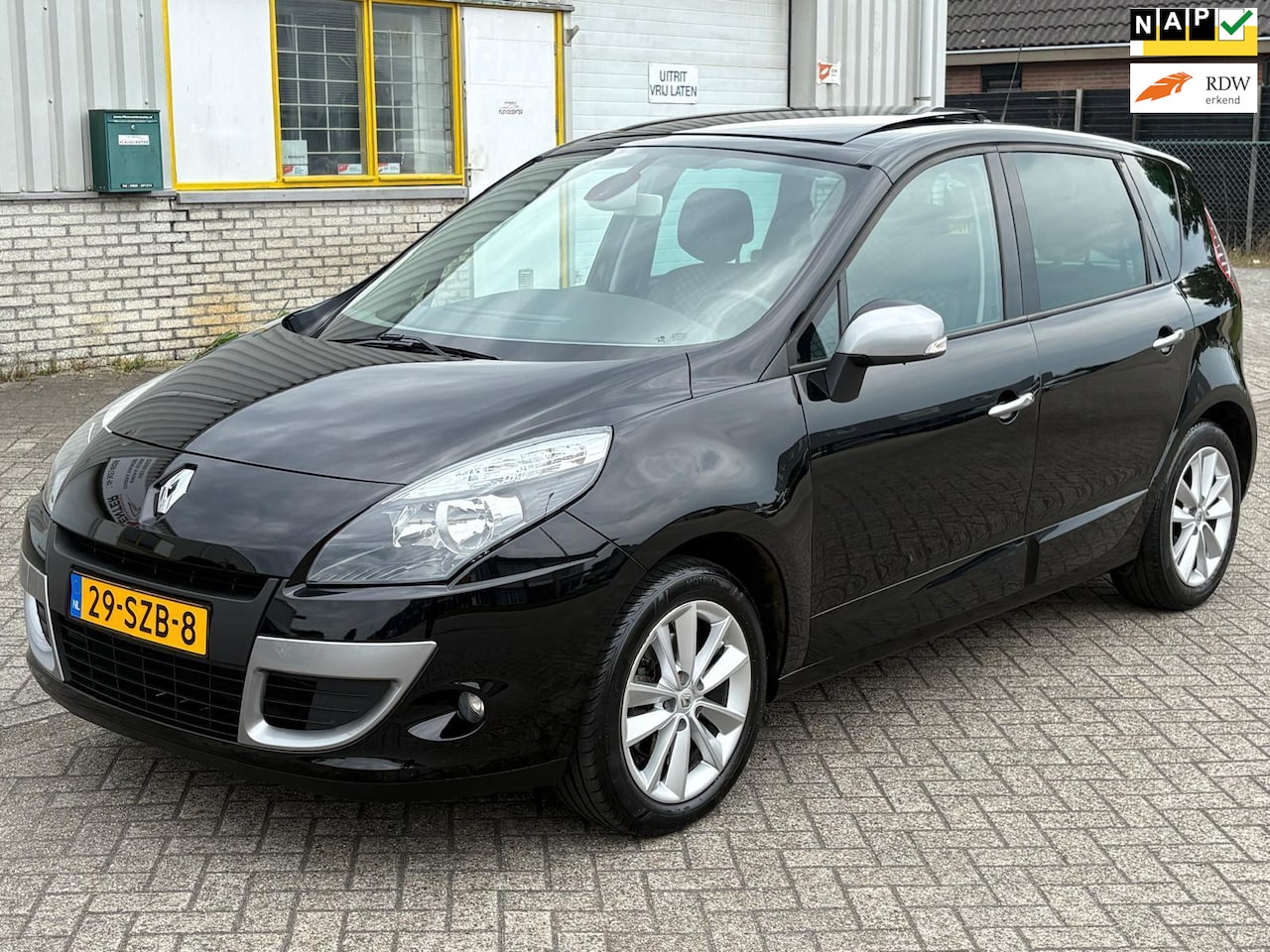 Renault Scénic - 1.6 I 16V 110 PK 6 BAK LPG G3 Bj 2012 Parisienne Weinig Km,s Ecc Airco Prof Navi Panoramad - AutoWereld.nl