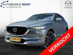 Mazda CX-5 - 2.0 SkyActiv-G 165 Luxury / Zwarte velgen / Leder / NL-auto