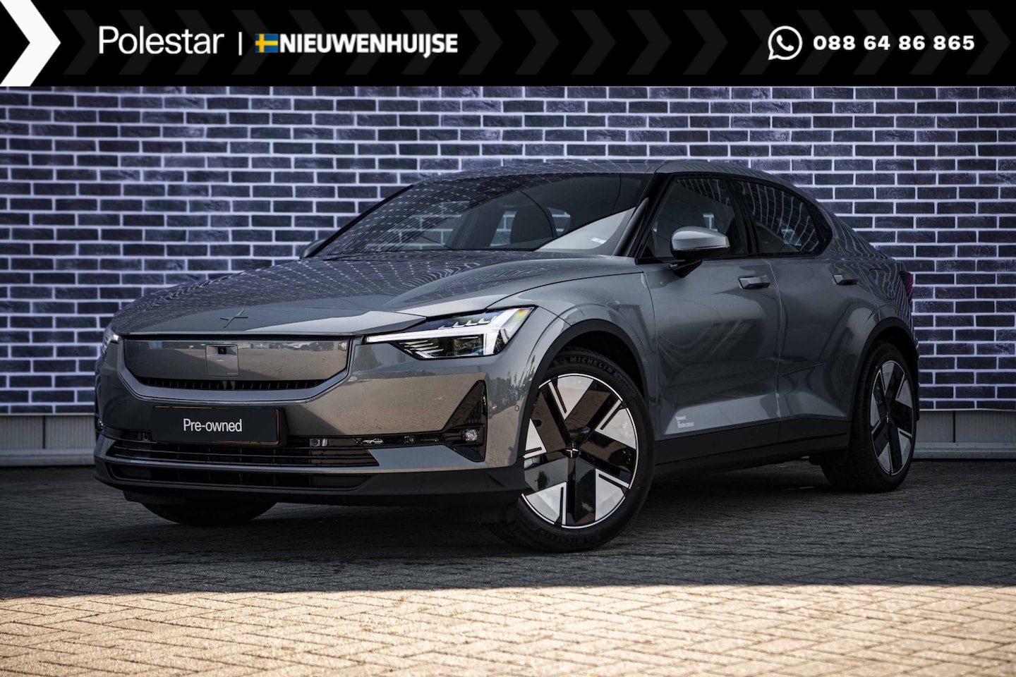 Polestar 2 - Long Range Single Motor Plus 82 kWh Pilot | Climate | H&K | Pixel LED - AutoWereld.nl