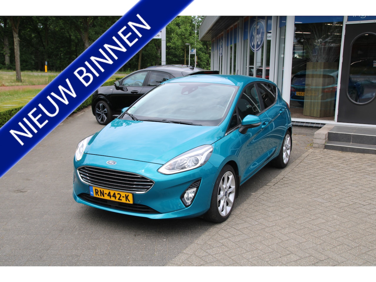 Ford Fiesta - 1.0 EcoBoost Titanium 100PK TREKHAAK| NAVIGATIE| B&O PREMIUM AUDIO - AutoWereld.nl
