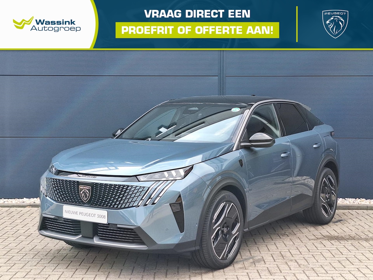 Peugeot 3008 - 1.6 Plug-In HYBRID 195pk e-DCS7 GT | SNEL LEVERBAAR | 8 JAAR GARANTIE | Navigatie | Alacan - AutoWereld.nl
