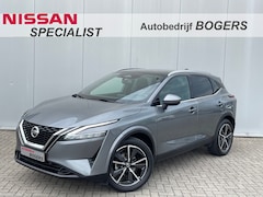 Nissan Qashqai - 1.3 MHEV Tekna Navigatie, Panoramadak, Pro-Pilot, 360 Camera, LED, 19"Lm, Half leder, Clim