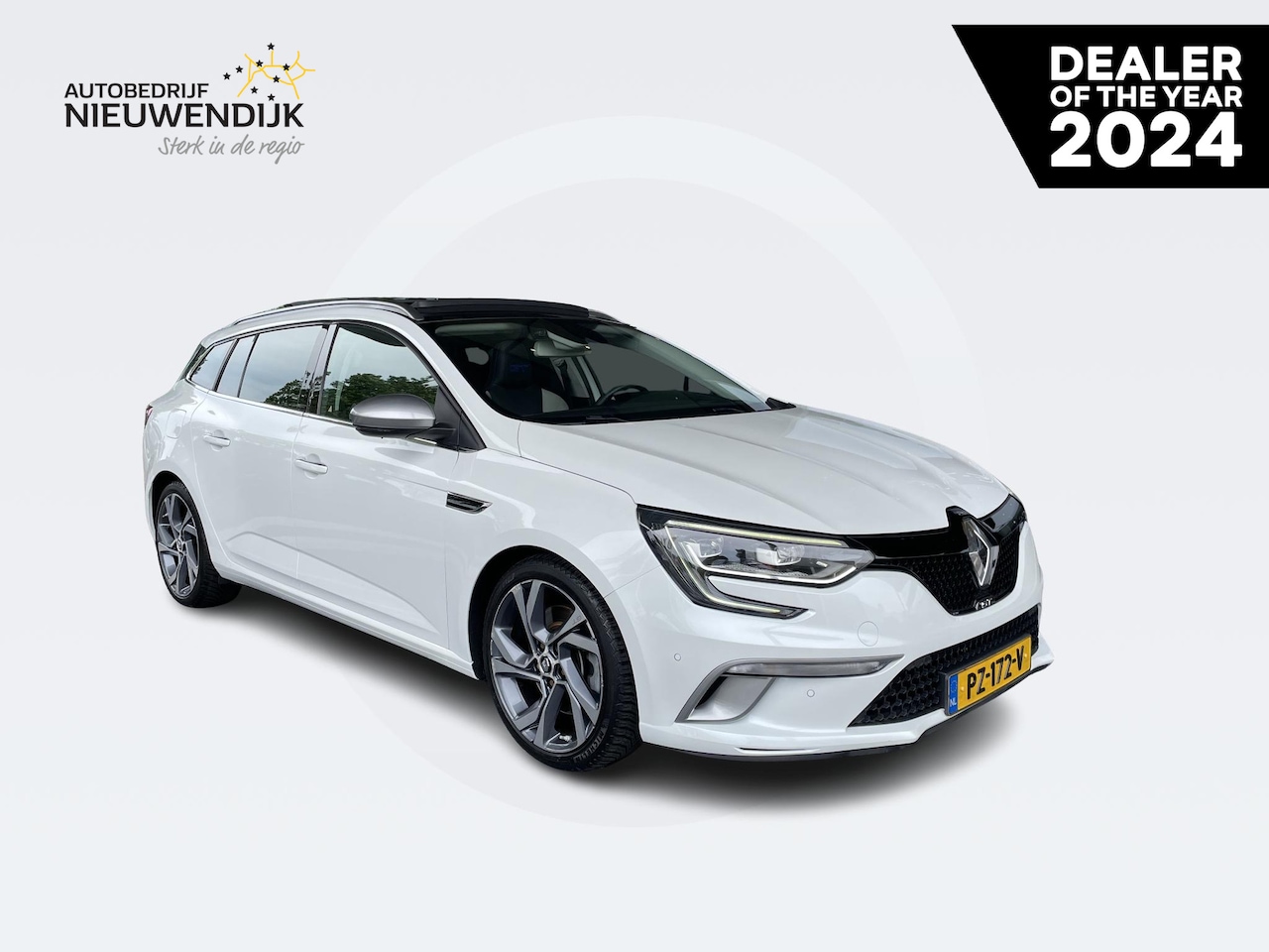 Renault Mégane Estate - 1.6 TCe GT / AUTOMAAT / 205PK / 4CONTROL BESTURING / LEDEREN BEKLEDING / ELEKTRISCH SCHUIF - AutoWereld.nl