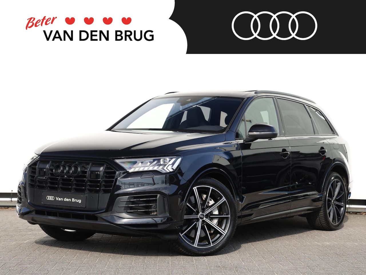 Audi Q7 - 60 TFSI e quattro Competition | Pano | Keyless | B&O | Verwarmd stuurwiel | - AutoWereld.nl