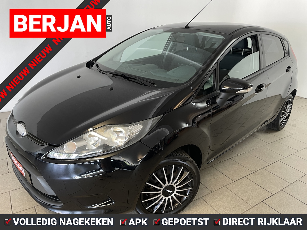 Ford Fiesta - 1.25 Limited AIRCO ELEK RAMEN CENT VERG SPARCO PRIVACYGLAS MULTI STUUR NWE APK INRUIL MOG - AutoWereld.nl