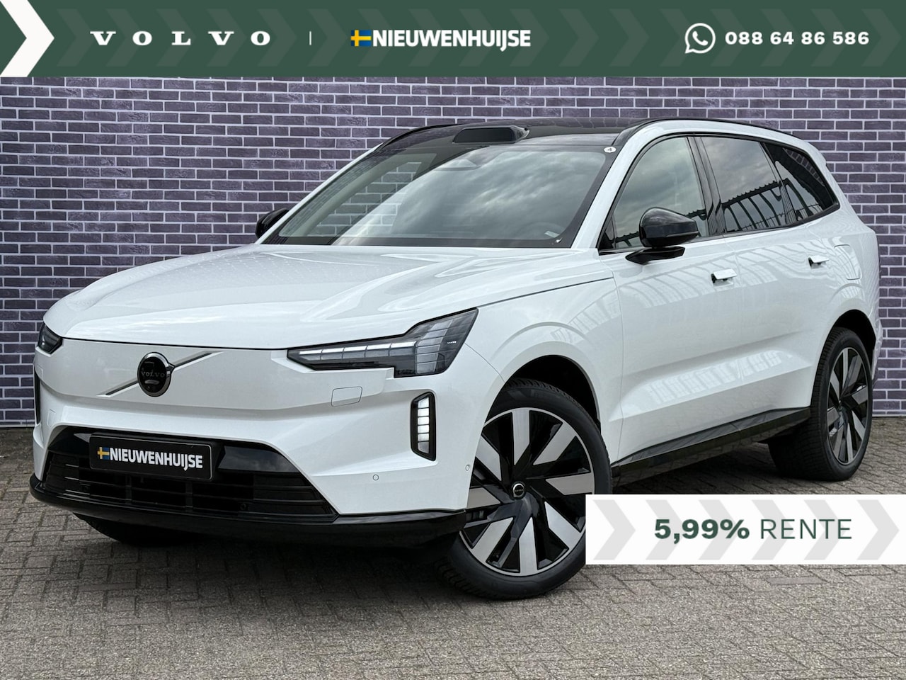 Volvo EX90 - Single Motor Plus 7p. 104 kWh | Nieuw Binnen | Bose audio | 360° Camera | 21'' | Climate P - AutoWereld.nl