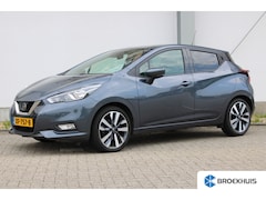 Nissan Micra - 0.9 IG-T Tekna / Navigatie / 360 Camera / Voorstoelen Verwarmd / Parkeersensoren / Keyless