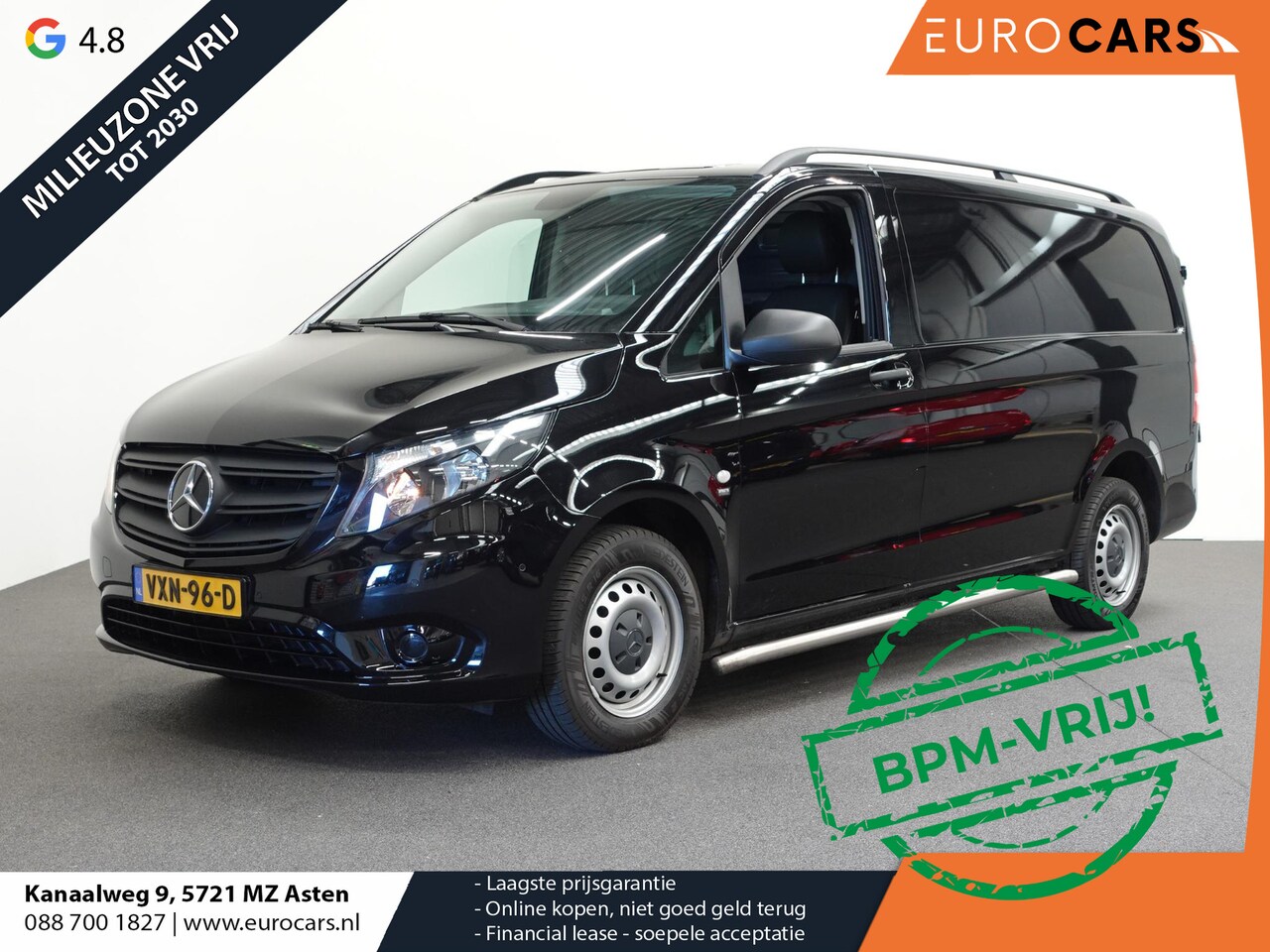 Mercedes-Benz Vito - 114 CDI Lang Automaat Navigatie Airco Bluetooth Camera Trekhaak - AutoWereld.nl