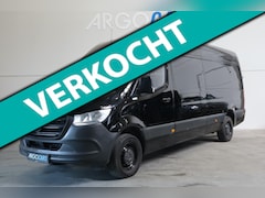 Mercedes-Benz Sprinter - 314 CDI L3/H2 AUTOMAAT ZWART CAMERA CARPLAY CLIMA/AIRCO BLIS/DODEHOEK MBUX LEASE V/A €187,