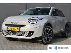 Fiat 600 - 1.2 Hybrid La Prima 100pk Automaat | Vol-Leder | Massage | Elektr. Achterklep | Achteruitr
