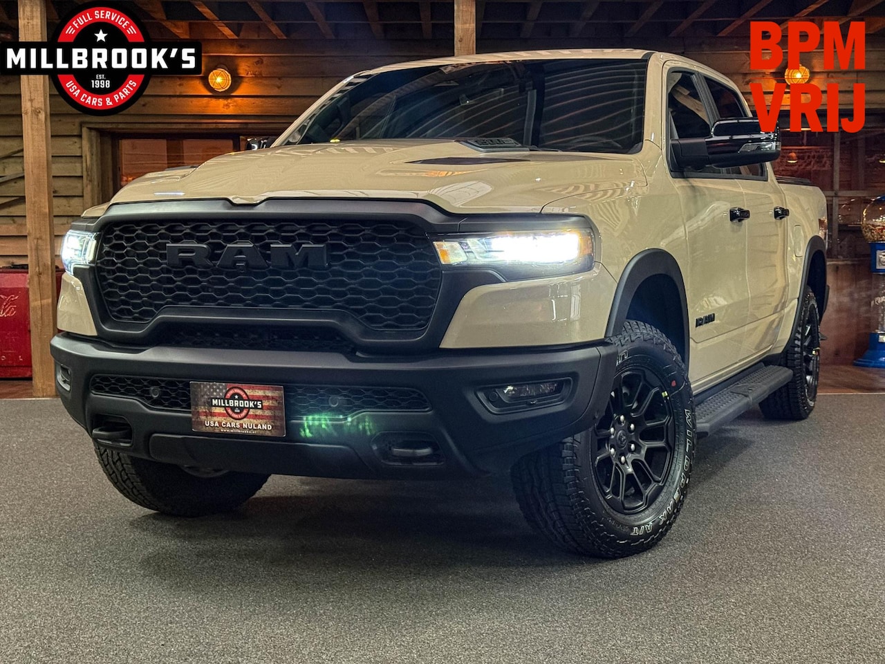 Dodge Ram 1500 - Rebel X Limited Edition, Trifold cover, Passagierdisplay, 14.4 inch scherm, All-in prijs, - AutoWereld.nl