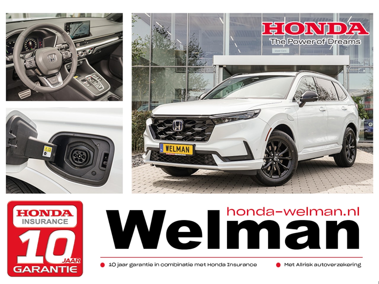 Honda CR-V - 2.0i e:PHEV 30th ANNIVERSAY EDITION - AKTIE - NIEUW - PLUG -IN HYBRID - AUTOMAAT - AutoWereld.nl
