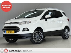 Ford EcoSport - 1.0 EcoBoost Titanium/ Keyless/ Half-Leder/ 17'' LMV/ Clima/ Cruise/ Elek. pakket/ Isofix/