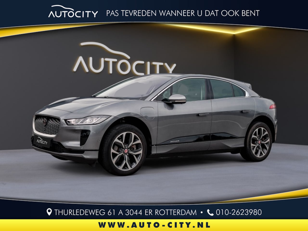 Jaguar I-PACE - EV320 90KWH S Business Pack Stoelverwarming l 360 camera l Trekh - AutoWereld.nl