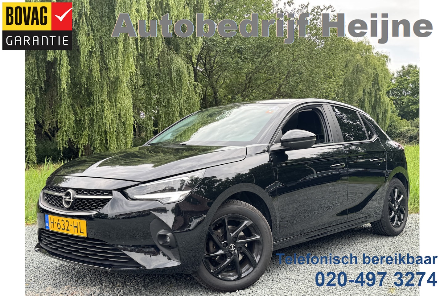 Opel Corsa - 75PK BLACK EDITION 360° CAMERA/STUUR VERW./TREKHAAK - AutoWereld.nl