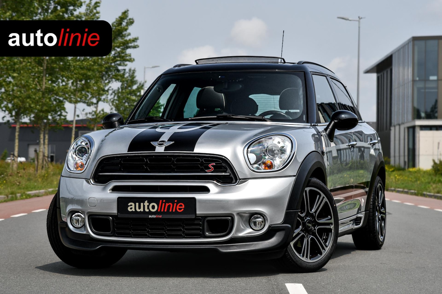MINI Countryman - 1.6 Cooper S Mini 1.6 Cooper S, JCW Uitvoering, Chili. Pano, Leder! - AutoWereld.nl