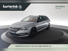 Skoda Superb Combi - 1.4 TSI iV Sportline Business | Trekhaak | ACC | Stoel/stuur verwarming
