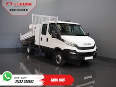 Iveco Daily - 35C14D 2.3 140 pk Aut. ZF DC Dubbel Cabine 6 Pers./ Kipper/ Pick Up/ Open Laadbak/ Kieper/