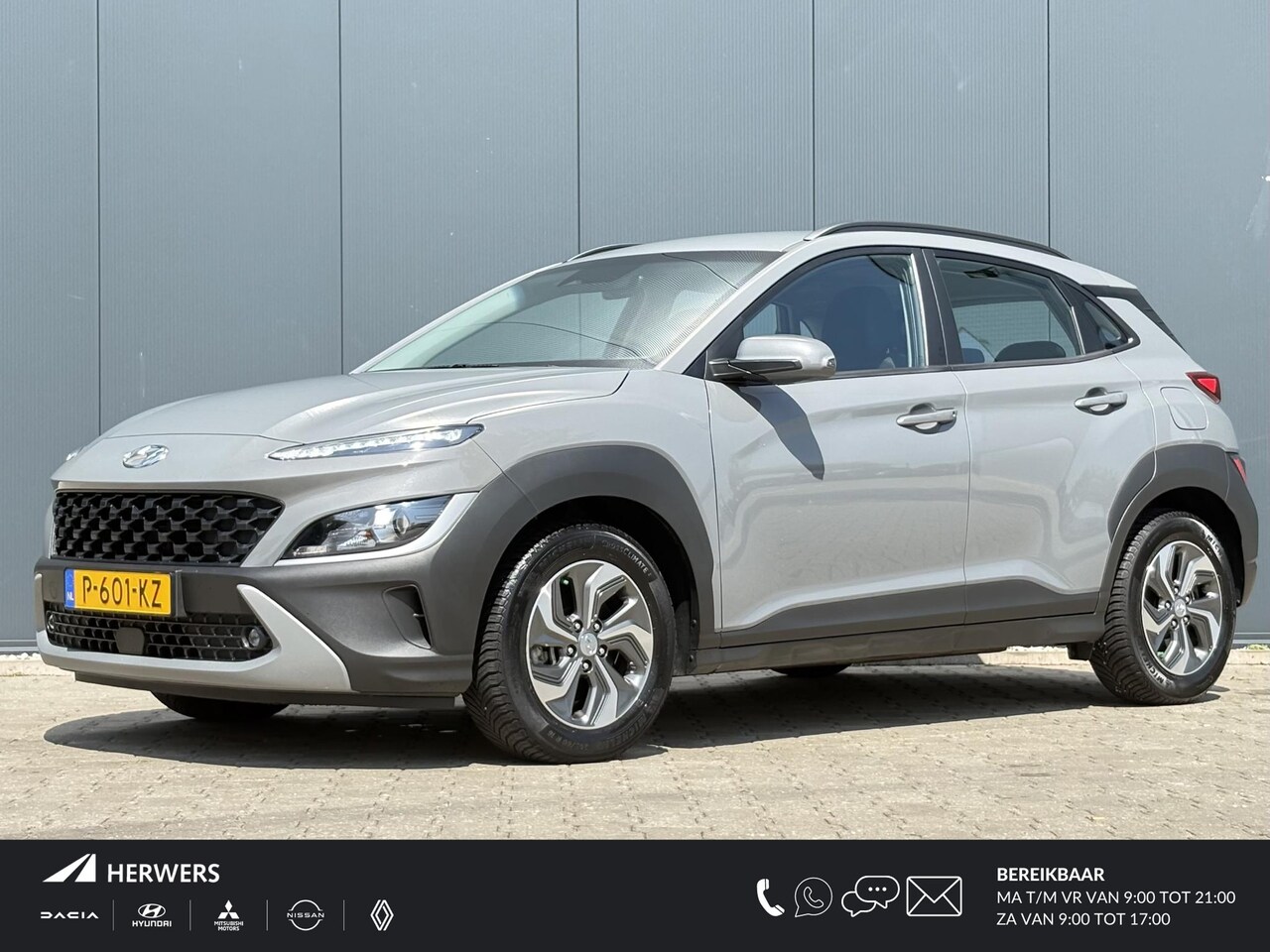 Hyundai Kona - 1.6 GDI HEV Comfort / Airco/ Cruise control/ Automaat / Apple Carplay/Android Auto / - AutoWereld.nl