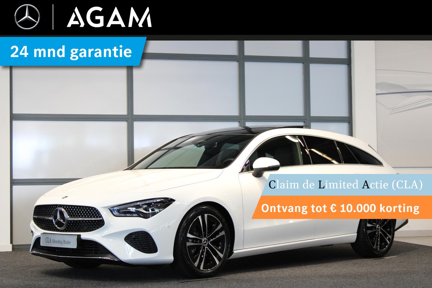 Mercedes-Benz CLA-klasse Shooting Brake - 180 Star Edition Luxury Line LIMITED Panorama dak - AutoWereld.nl