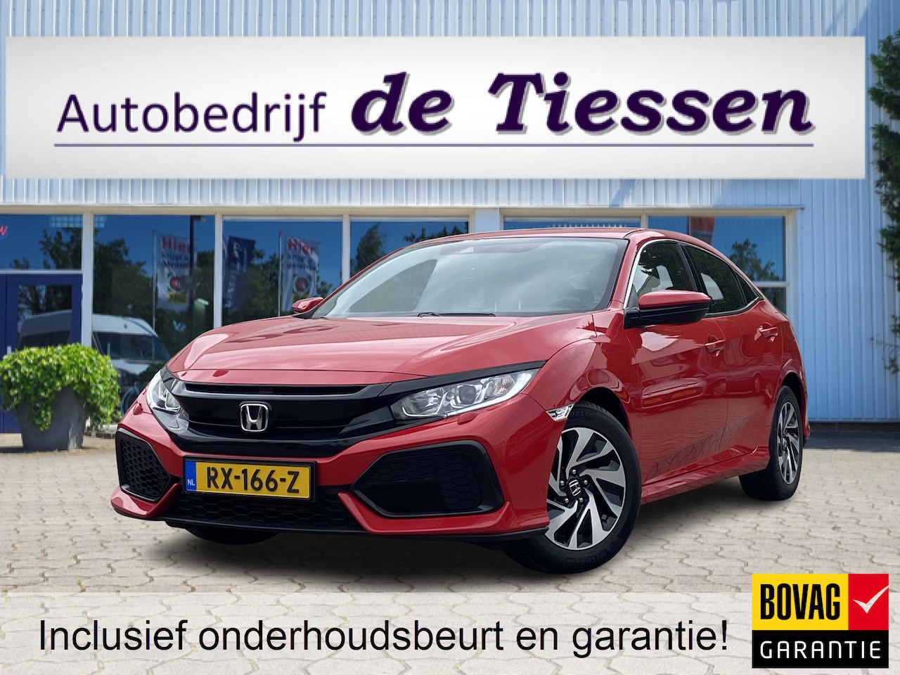 Honda Civic - 1.0 i-VTEC 130PK Automaat Comfort, Automaat, Navi, Rijklaar met beurt & garantie! - AutoWereld.nl