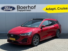Ford Focus Wagon - EcoBoost 125 pk ST Line X | Pano I AGR stoelen I Sync4 I Camera I All season I fabr. gar.