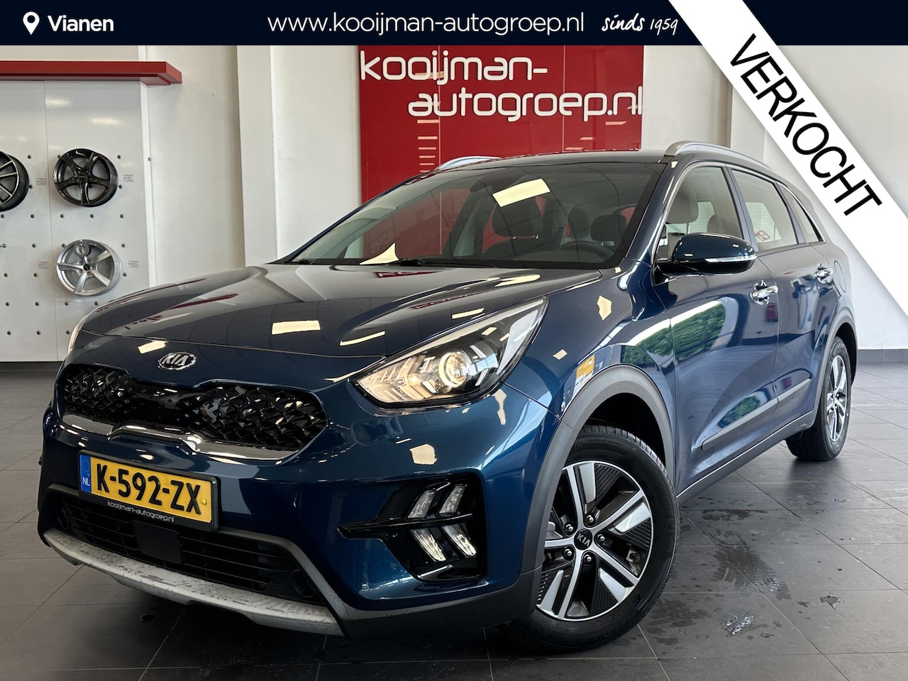 Kia Niro - 1.6 GDi Hybrid DynamicLine 1.6 GDi Hybrid DynamicLine - AutoWereld.nl