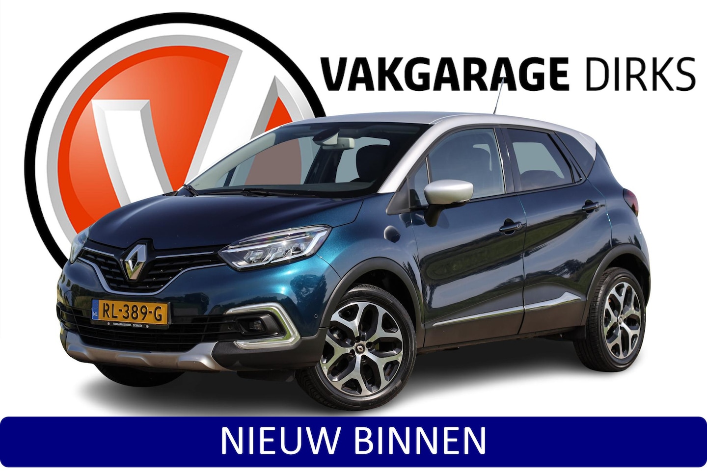Renault Captur - 1.2 TCe 120 pk Aut. ✅ Leder ✅ Camera ✅ LED - AutoWereld.nl