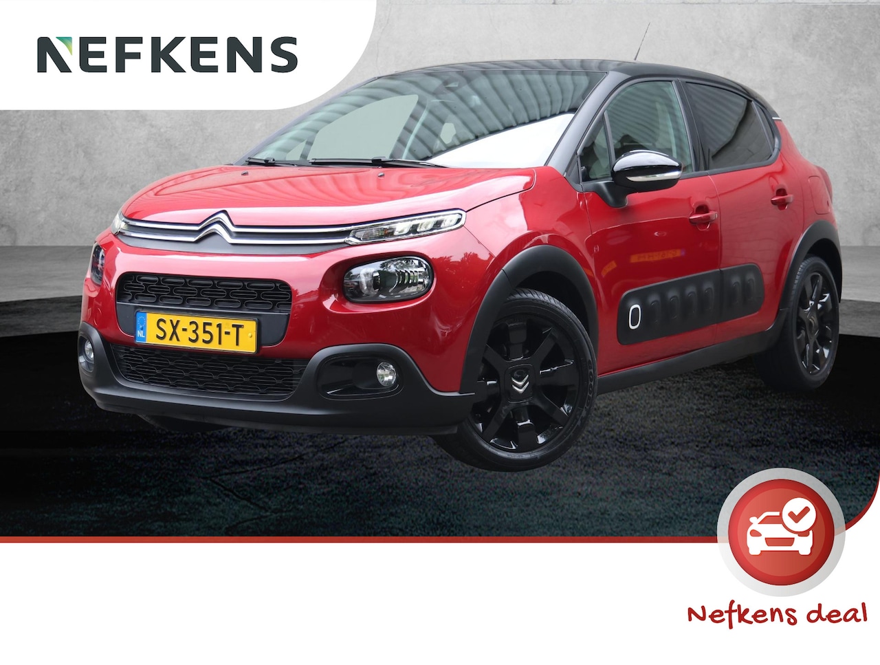 Citroën C3 - 110PK S&S Shine | Navigatie |Two Tone | Camera | 17"velgen | Navigatie - AutoWereld.nl