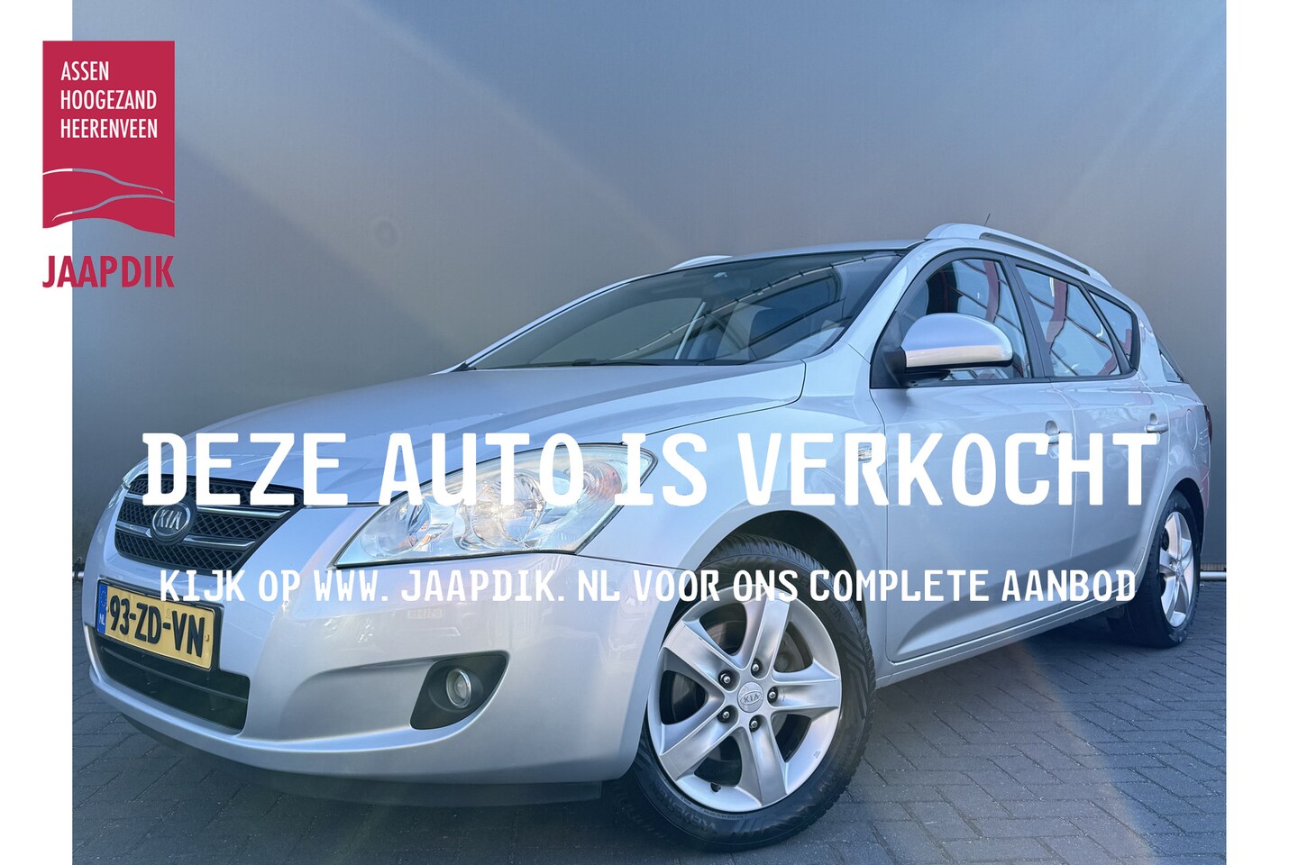 Kia Cee'd Sporty Wagon - BWJ 2008 1.6 123 PK Business Edition TREKHAAK / CLIMA / RADIO / HALF LEDER - AutoWereld.nl