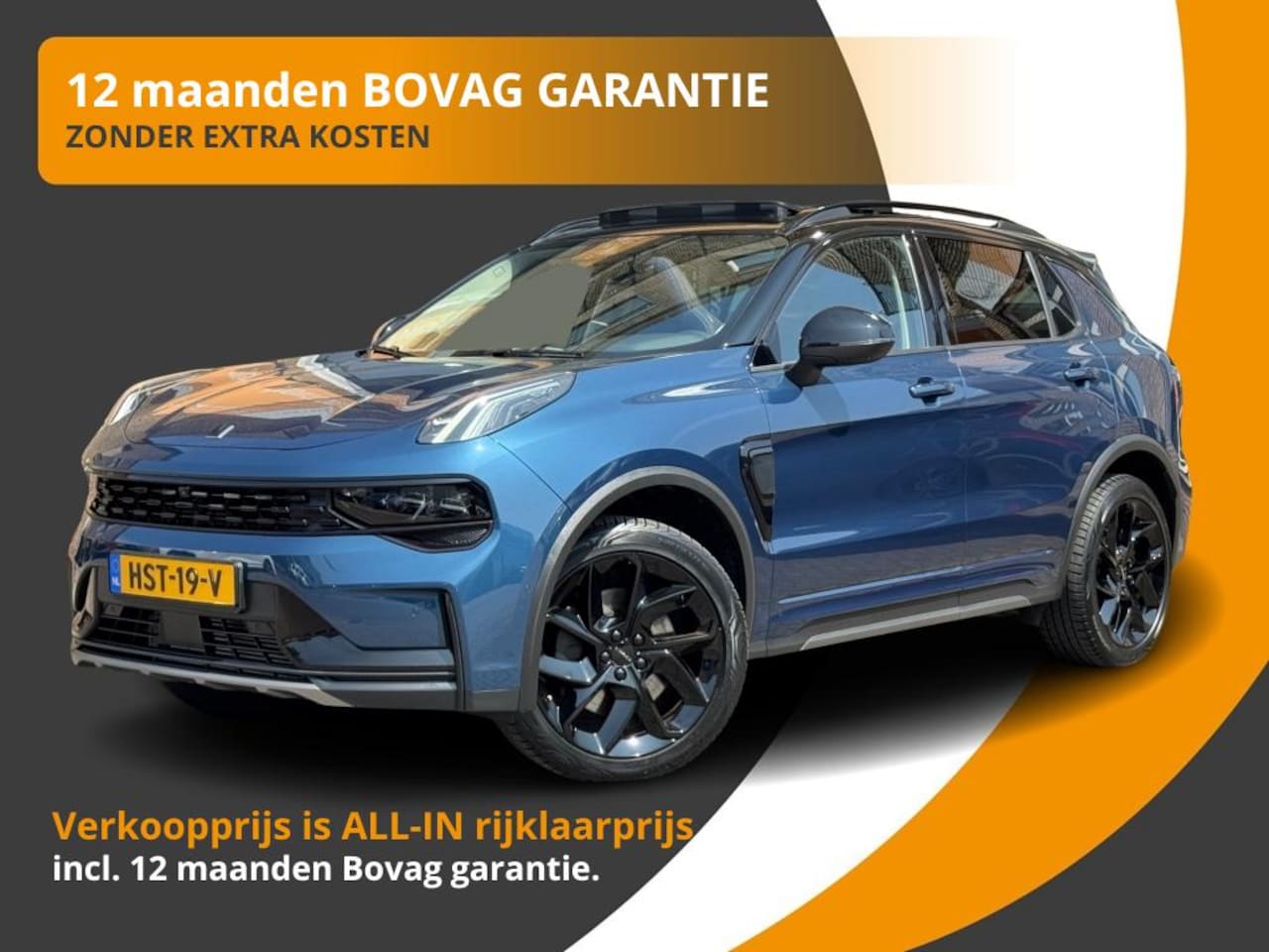 Lynk & Co 01 - 1.5 PHEV 261PK BLACK-EDITION MJ'22/PANO/ACC/LMV/360CAMERA - AutoWereld.nl