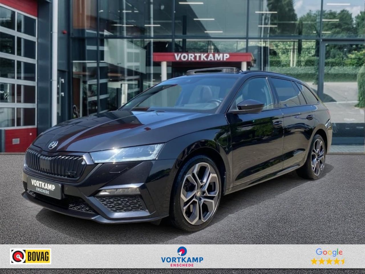 Skoda Octavia - 1.4 TSI DSG RS IV PANO-DAK/CAMERA/MEMORY/NAVI/ACC/STOELVERW/E-KLEP - AutoWereld.nl