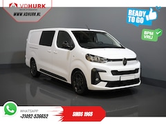 Citroën Jumpy - 2.0 HDI 180 pk Aut. DC Dubbel Cabine BPM VRIJ 2x Schuifdeur/ Virtual Cockpit/ Navi/ Carpla